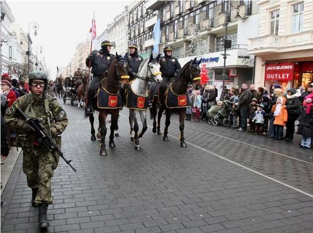 13 stycznia na Piotrkowskiej odbędzie się m.in. szarża konna