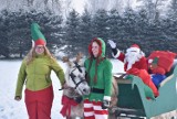 Strzyżewo Paczkowe. Przed salę wiejską przyjechał... Święty Mikołaj, renifer i elfy! [FOTO]