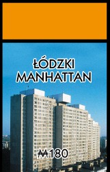 Łódź w Monopoly. Manhattan na planszy Monopoly PRL