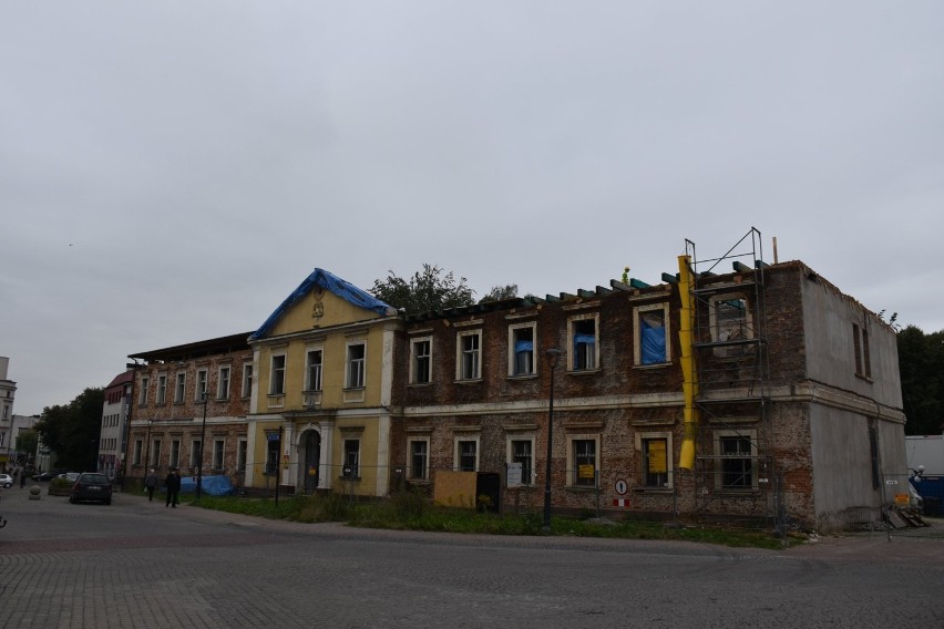 Trwa remont Pałacu Dietrichsteinów w Wodzisławiu Śl.