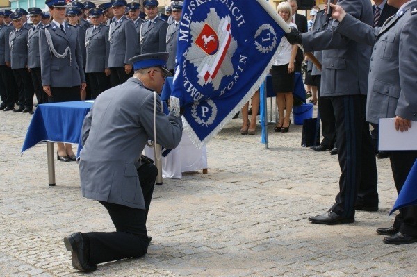Komenda Miejska Policji w Koninie ma sztandar