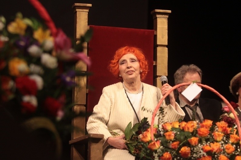 Anna Polony świętuje w Teatrze Śląskim 50 lat kariery [WIDEO I ZDJĘCIA]