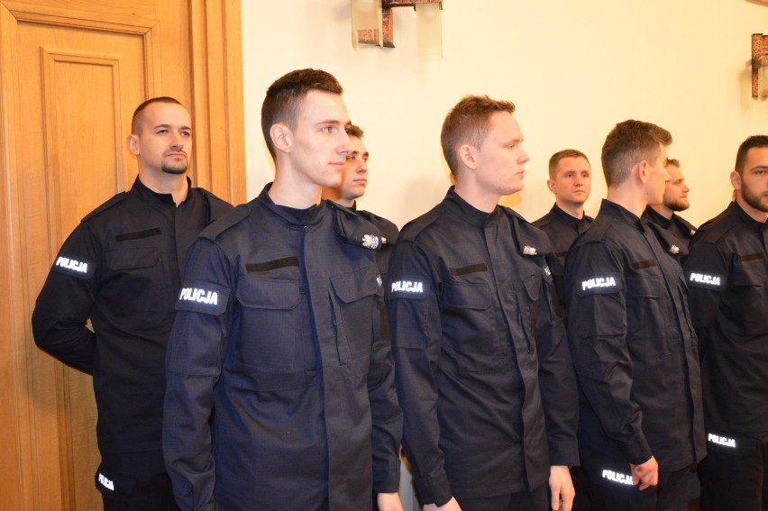 Ślubowanie policjantów w Opolu - 9 stycznia 2019.