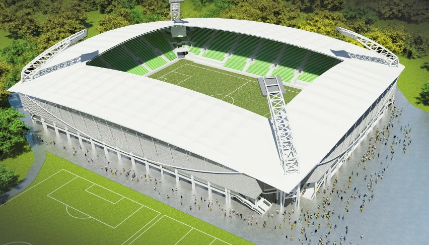 Czy tak będzie wyglądał stadion GKS Katowice? [WIZUALIZACJE]