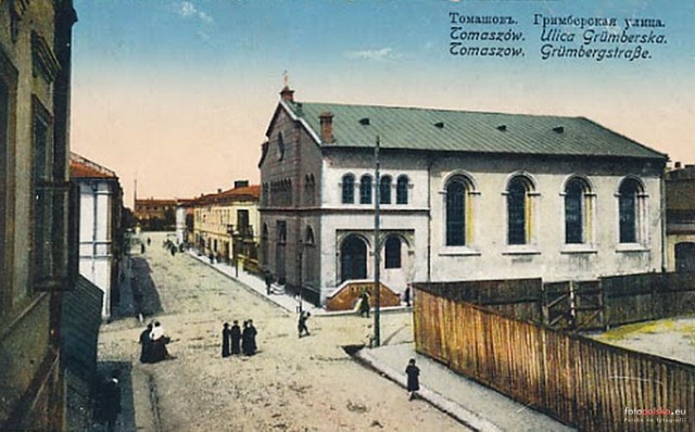 Lata 1905-1915, Synagoga przy Grimberskiej
