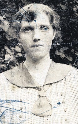 Maria Kovacz, pierwsza żona pana Kazimierza, która wykupiła męża z kobierzyńskiego szpitala