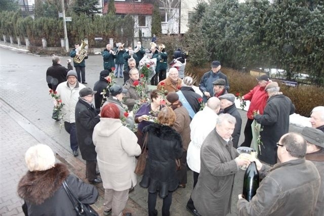 Przyjaciele zrobili Andrzejowi Wituskiemu urodzinową...