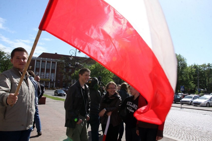 Uczniowie z Gdańska protestowali przeciwko reformie szkół ponadgimnazjalnych [ZDJĘCIA]