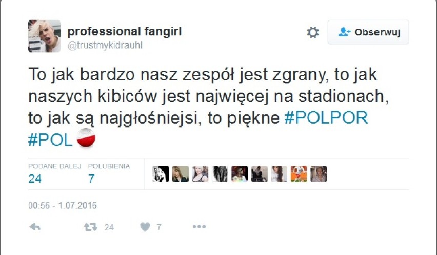 Euro 2016: Polska - Portugalia. To koniec marzeń o wygranej....