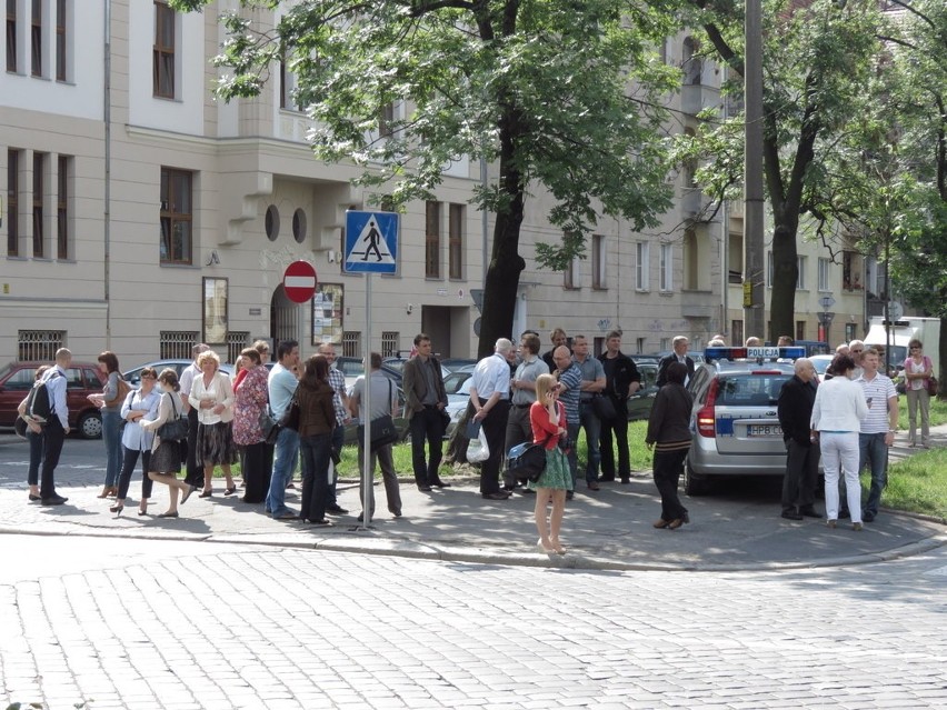 Ewakuacja Tauronu na Powstańców Śląskich (ZDJĘCIA) 