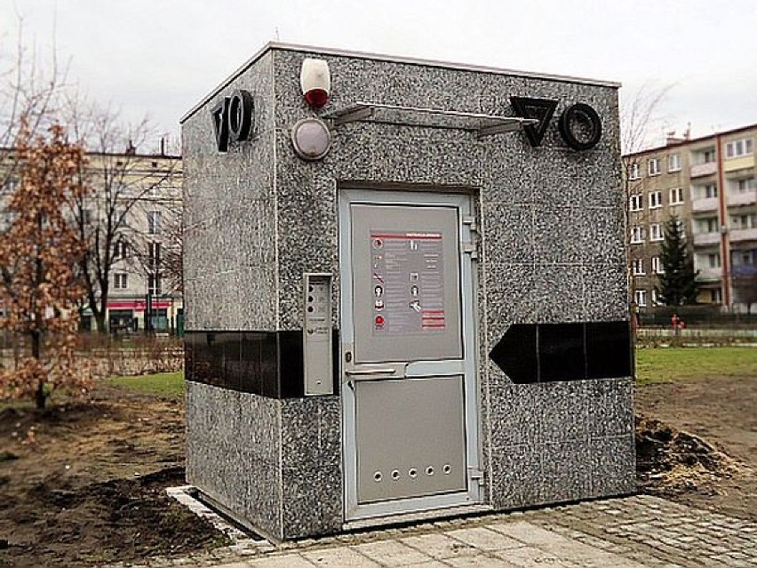 Nowa toaleta publiczna w Katowicach.