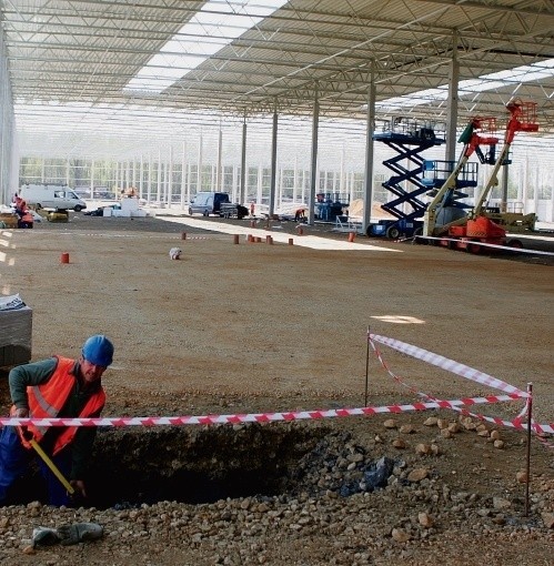 Powierzchnia budowanego w Sosnowcu zakładu będzie równa czterem boiskom piłkarskim