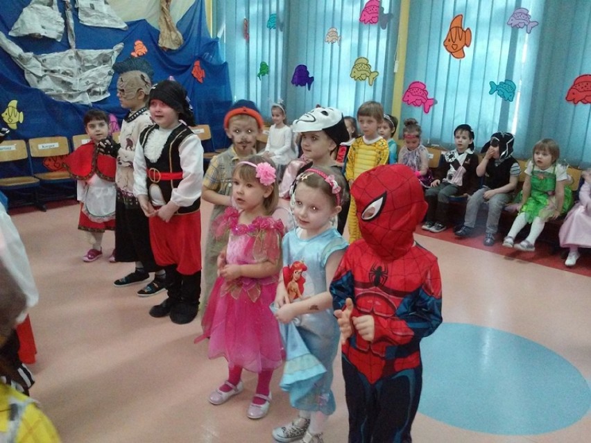 Bal karnawałowy w przedszkolu nr 8 w Bełchatowie