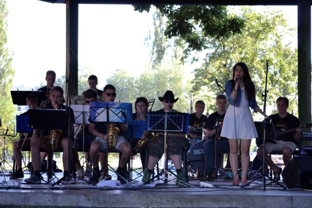 Niemiecki big band zagrał dla mieszkańców Nowego Dworu Gdańskiego