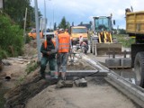 Finisz budowy chodnika na ul. Morskiej w Sławnie (WIDEO)