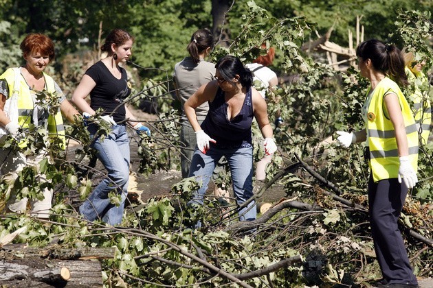 Legnica: 800 osób sprzątało park (ZDJĘCIA)