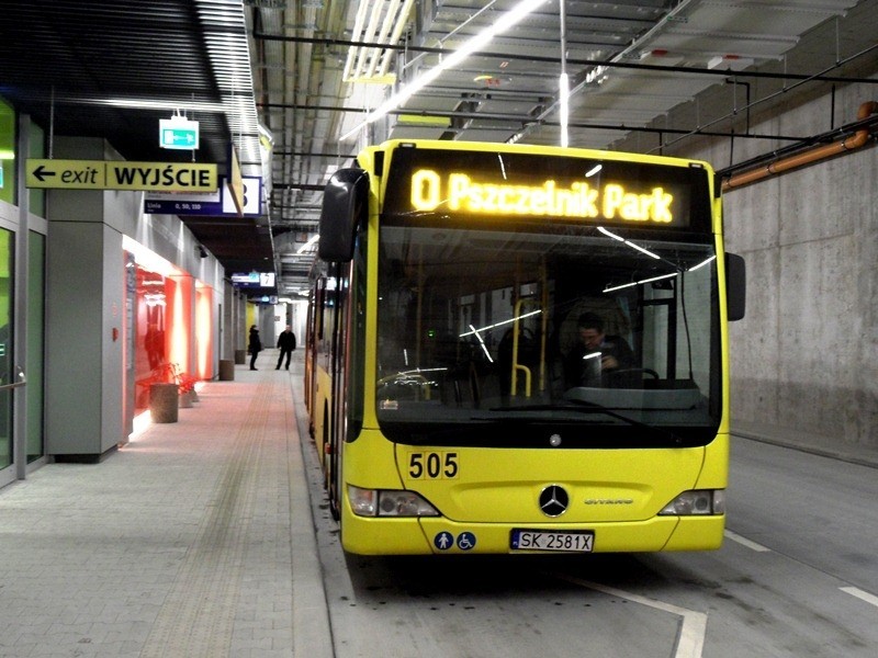 Otwarcie dworca autobusowego i tunelu w Katowicach