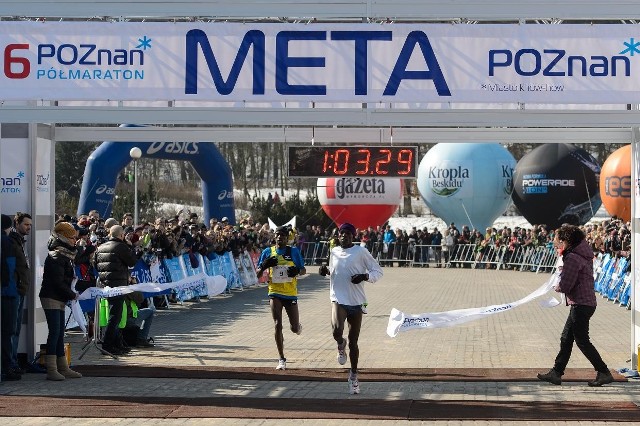 Zwycięzca 6. Poznań Półmaratonu