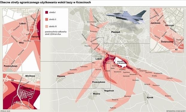 Bałagan prawny w sprawie stref hałasu wokół Krzesin