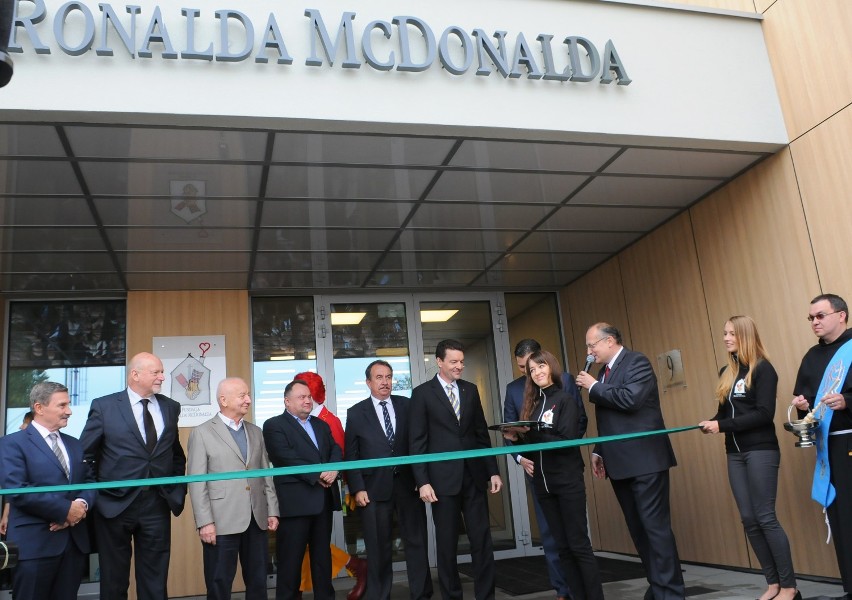 Otwarcie Domu Ronalda McDonalda w Krakowie. Pierwszy taki...