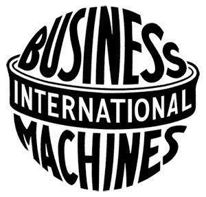 Logo IBM w latach 1924-1946