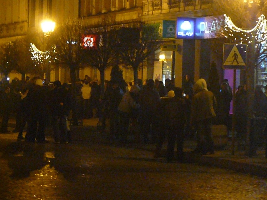 Pokaz fajerwerków na Rynku w Krotoszynie. FOTO, WIDEO