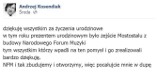 Andrzej Kosendiak do internautów: Pocałujcie mnie w dupę