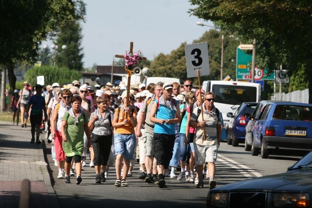 Rybnicka Pielgrzymka na Jasną Górę, 31 lipiec 2013.