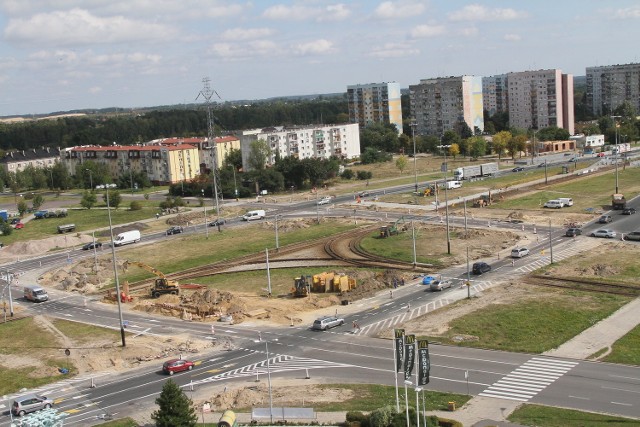 Zamykają rondo Inwalidów