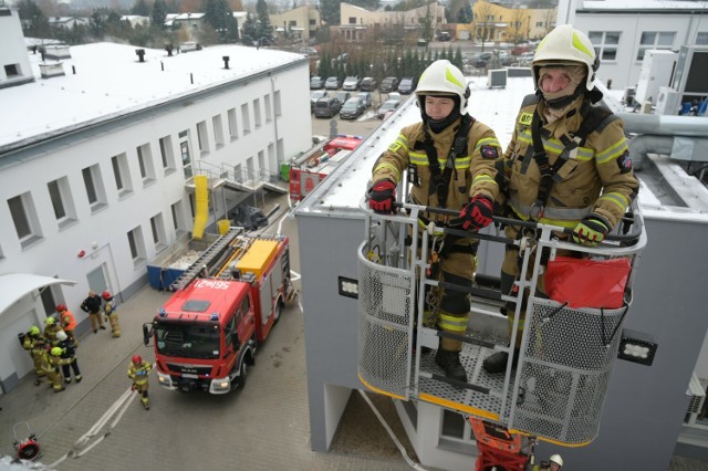 Pożar na oddziale chirurgii szpitala w Pleszewie! To jedynie rutynowe ćwiczenia w Pleszewskim Centrum Medycznym