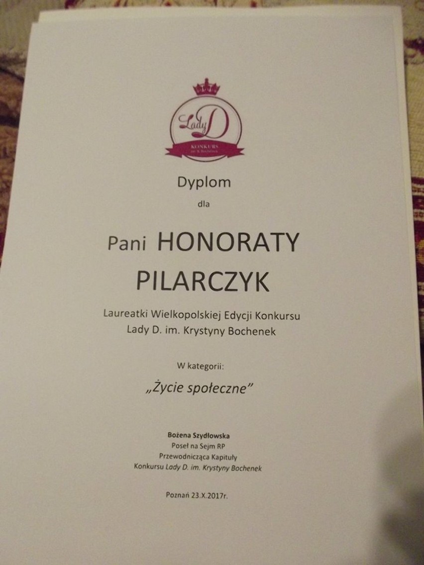 Honorata Pilarczyk - jak Lady D.