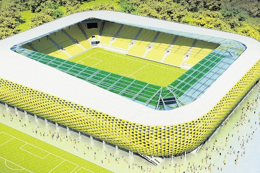 Wizualizacje stadionów z naszego regionu, które są...