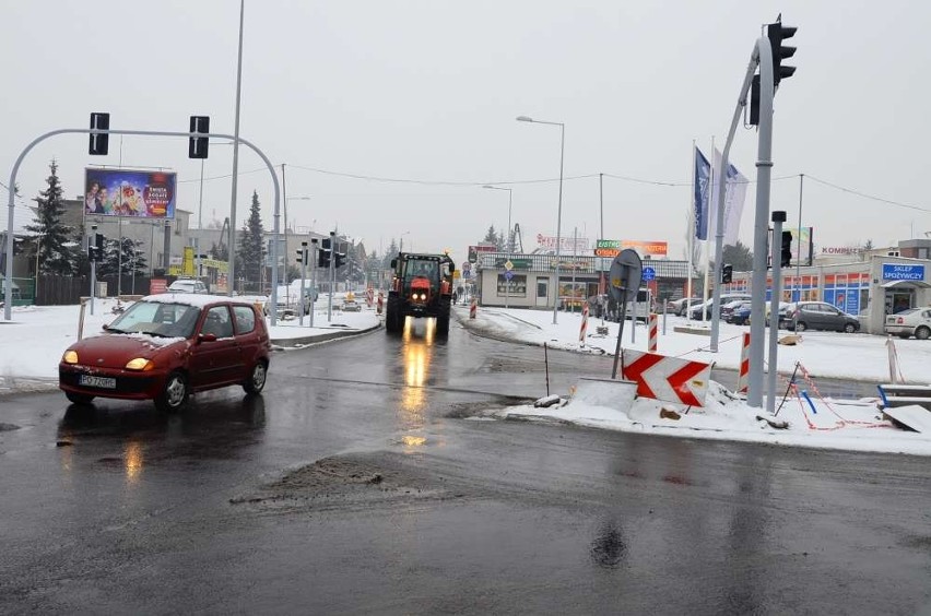 Jest szansa, że już niedługo ruch wahadłowy na skrzyżowaniu...