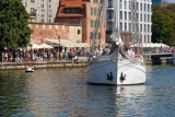 Baltic Sail 2022. Niecodzienny widok w Gdańsku. Kanałem Motławy przepłynęła parada żaglowców