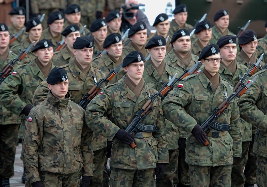Przysięga wojskowa w Jarosławiu
