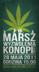 W sobotę Marsz Wyzwolenia Konopi w Warszawie