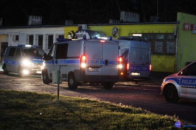 Interwencja policji na Bartnickiej we Włocławku