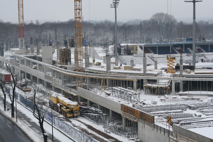 Budowa stadionu Górnika Zabrze [NAJNOWSZE ZDJĘCIA]