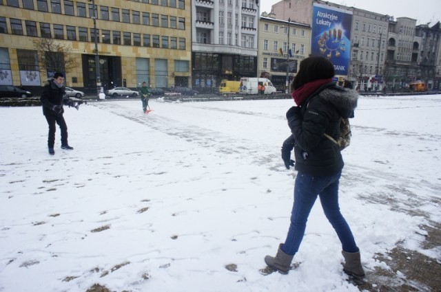 Zimowy wtorek w Poznaniu
