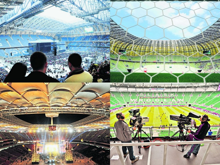 Koncerty, mecze i zwiedzanie, czyli sposób na nowe stadiony
