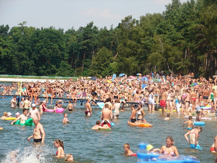 Jezioro Gołuchowskie - strzeżone kąpielisko oraz sąsiedztwo...