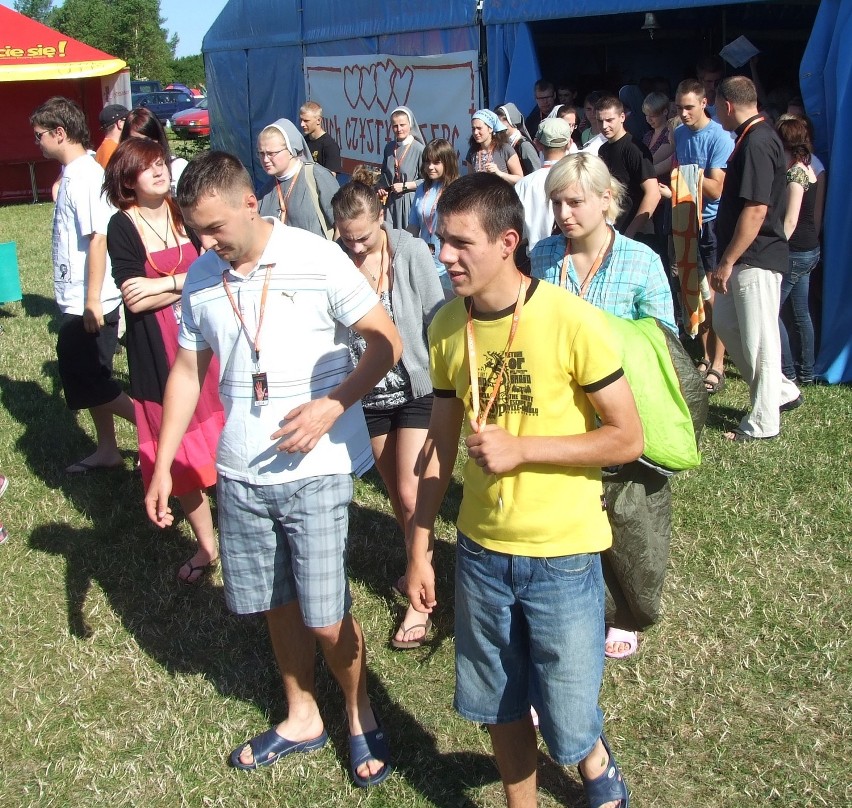 Góra Tabor - zlot młodzieży chcrześcijańskiej w Chłapowie '2010