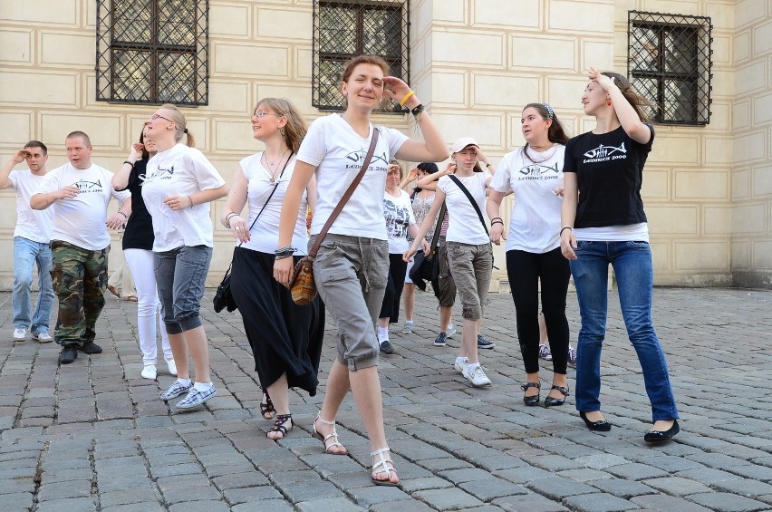 Poznań: Młodzież tańczyła dla Jana Pawła II [ZDJĘCIA]