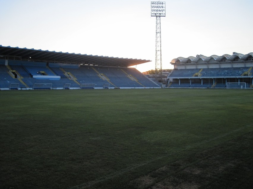 Na tym stadionie Śląsk zagra z Budućnostią (ZDJĘCIA I FILM Z TRENINGU)