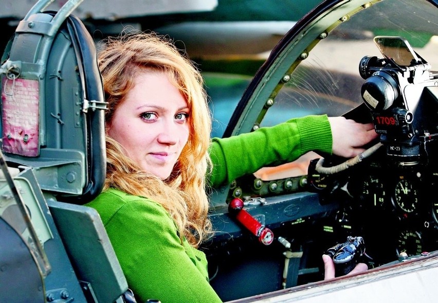 Joanna Irzykowska pasjonuje się samolotami