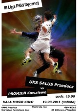 Piłka ręczna - UKS SALUS Przedecz zagra z Promieniem Kowalewo