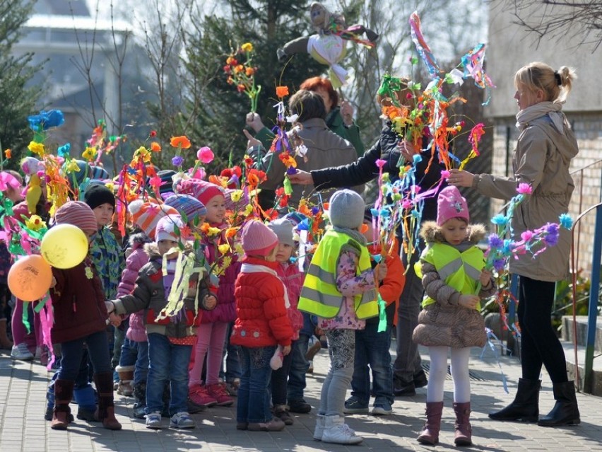 Topienie Marzanny w Gminie Zbąszynek