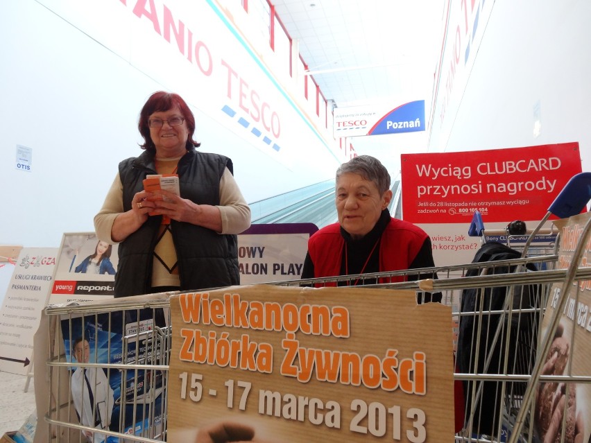 Żywność można oddać np. w Tesco przy ul. Opieńskiego