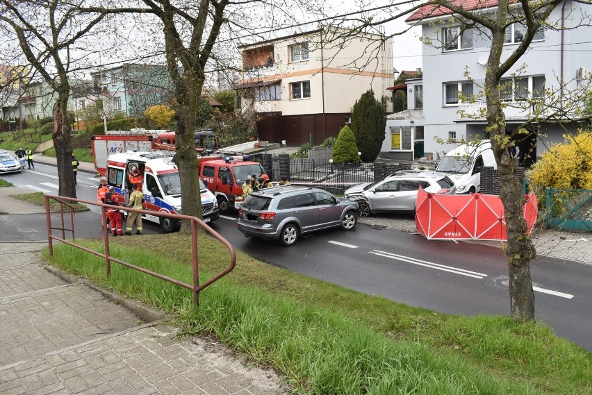 Na ulicy Piastów w Krośnie Odrzańskim zderzyły się dwa...