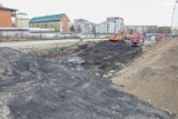 Przy Starej Cegielni buduje się sklep ALDI. To będzie pierwszy punkt tej sieci w Szczecinie. ZDJĘCIA - 14.04.2021